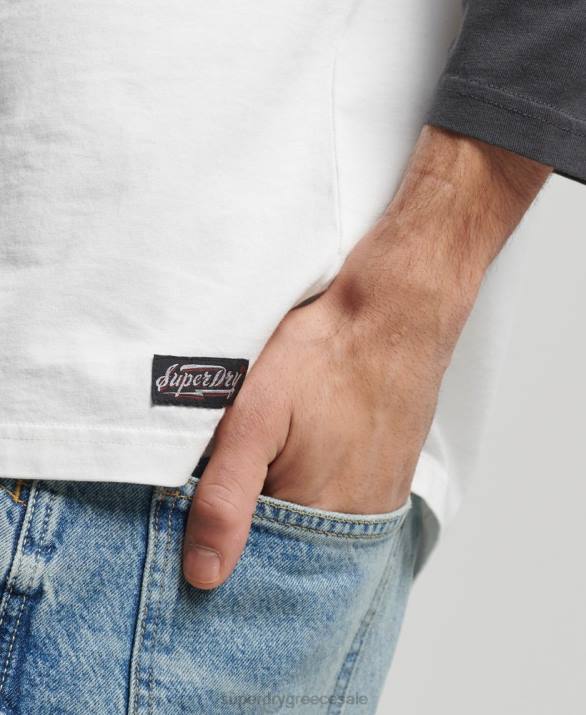 vintage surf ranchero top άνδρες είδη ένδυσης μαύρος Superdry L02L1586