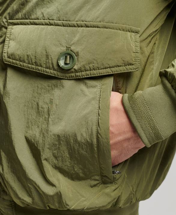 στρατιωτικό everest bomber jacket άνδρες είδη ένδυσης πράσινος Superdry L02L4475