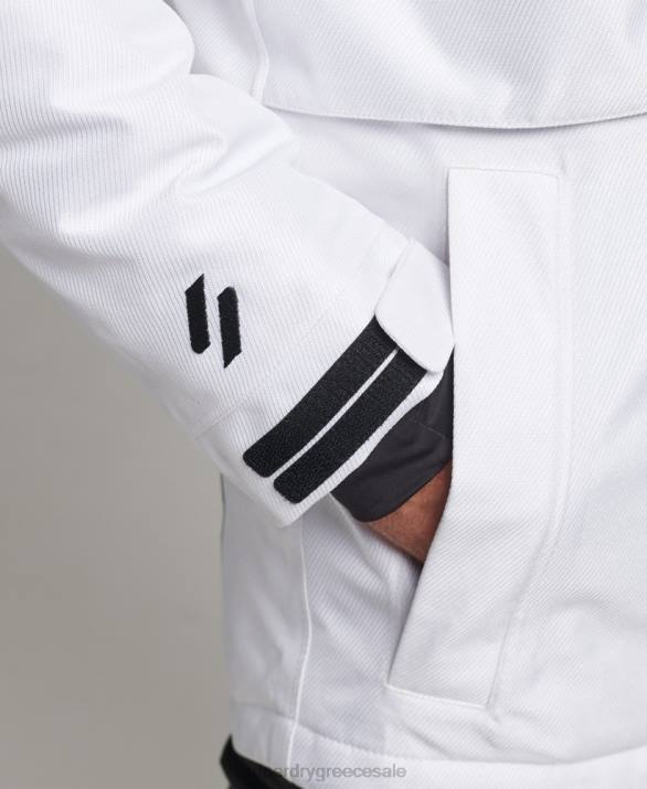 μπουφάν freeride άνδρες είδη ένδυσης άσπρο Superdry L02L1116