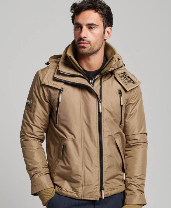 βουνό sd windcheater jacket άνδρες είδη ένδυσης καφέ Superdry L02L1111