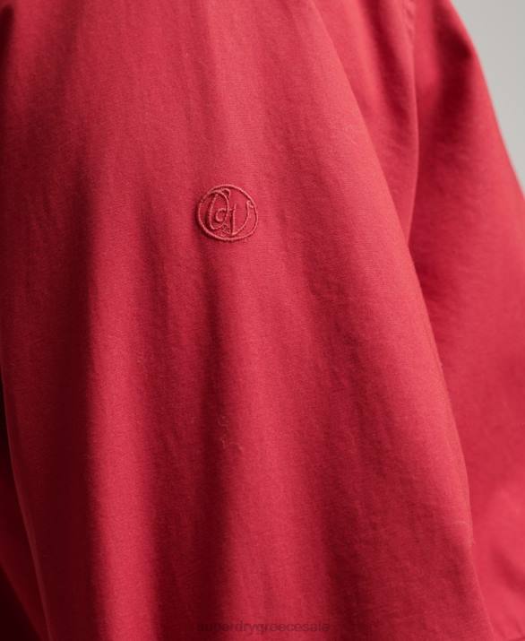 vintage κολεγιακό σακάκι Harrington άνδρες είδη ένδυσης το κόκκινο Superdry L02L4466