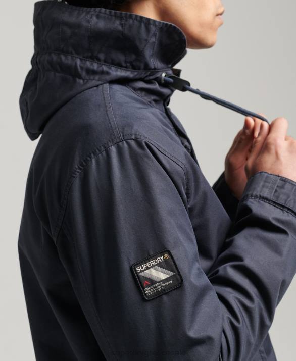 vintage στρατιωτικό fishatil parka jacket άνδρες είδη ένδυσης μπλε Superdry L02L4715