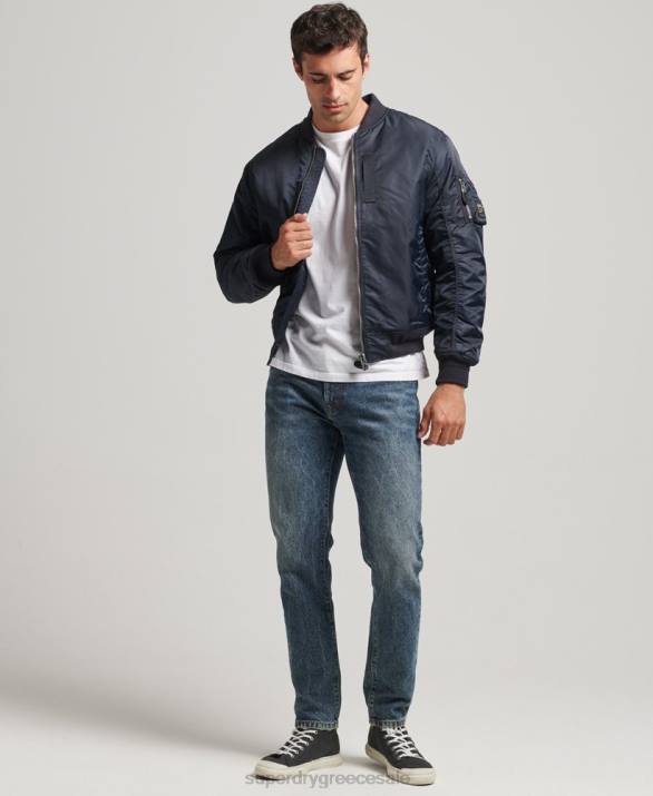 vintage ma1 bomber jacket άνδρες είδη ένδυσης ΠΟΛΕΜΙΚΟ ΝΑΥΤΙΚΟ Superdry L02L4703