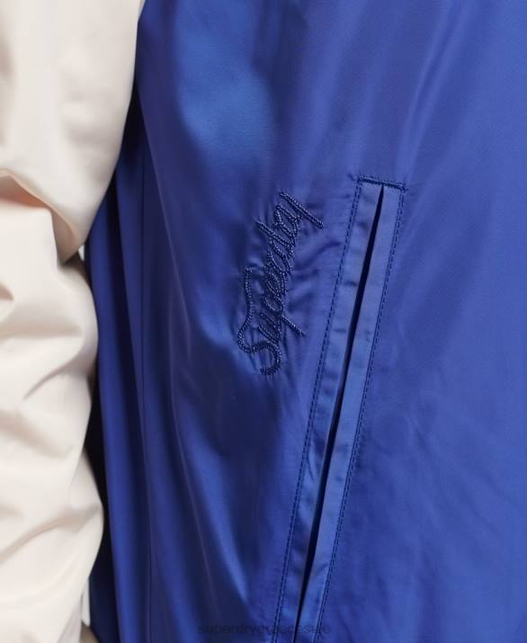 vintage σακάκι sukajan άνδρες είδη ένδυσης μπλε Superdry L02L1174