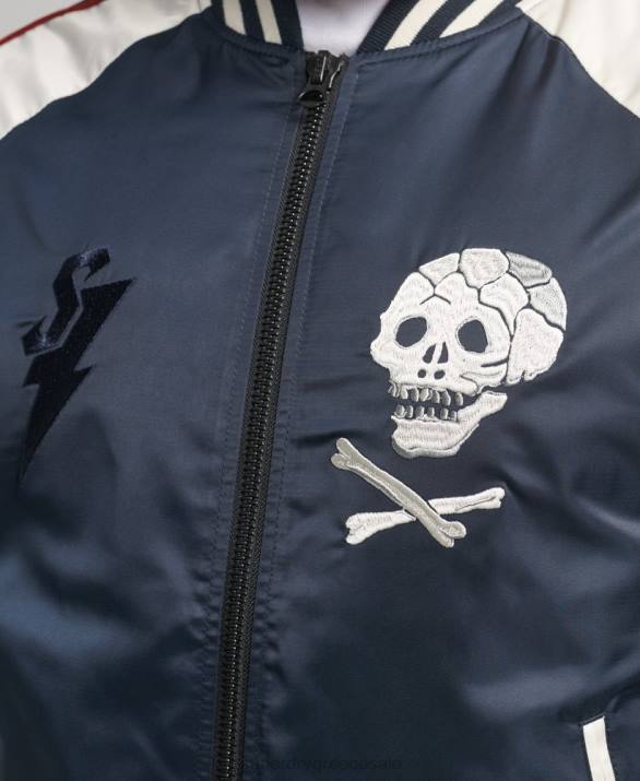 vintage τζάκετ sukajan bomber άνδρες είδη ένδυσης ΠΟΛΕΜΙΚΟ ΝΑΥΤΙΚΟ Superdry L02L4585