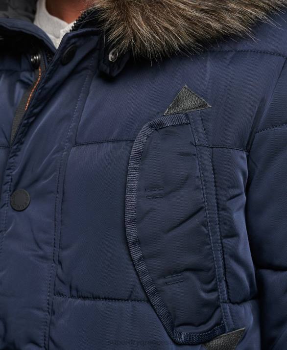 παλτό chinook parka άνδρες είδη ένδυσης ΠΟΛΕΜΙΚΟ ΝΑΥΤΙΚΟ Superdry L02L4514