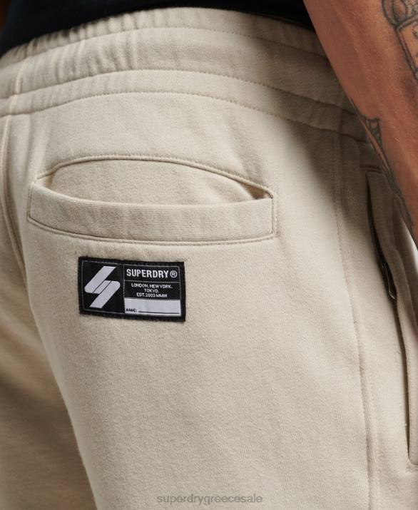 κωδικός micro logo joggers άνδρες είδη ένδυσης μπεζ Superdry L02L6366