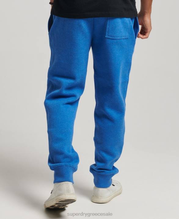 οργανικό βαμβάκι vintage λογότυπο κεντημένο joggers άνδρες είδη ένδυσης μπλε Superdry L02L6371