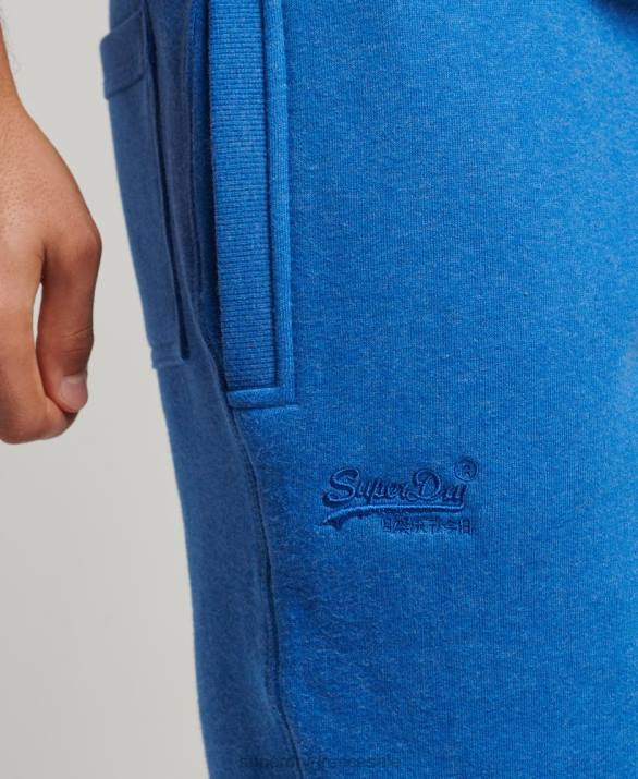οργανικό βαμβάκι vintage λογότυπο κεντημένο joggers άνδρες είδη ένδυσης μπλε Superdry L02L6371