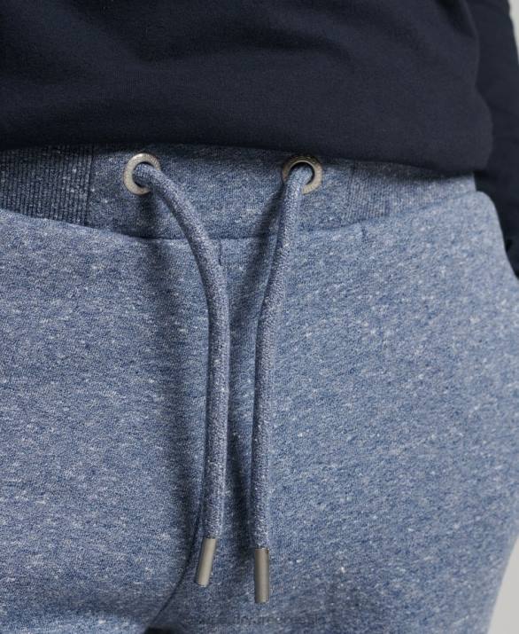 οργανικό βαμβάκι vintage λογότυπο κεντημένο joggers άνδρες είδη ένδυσης μπλε Superdry L02L6380