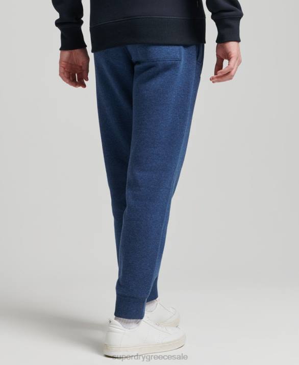 οργανικό βαμβάκι vintage λογότυπο κεντημένο joggers άνδρες είδη ένδυσης μπλε Superdry L02L6383