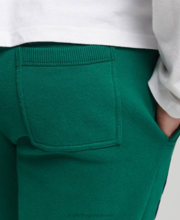 vintage λογότυπο κολεγιακό joggers άνδρες είδη ένδυσης πράσινος Superdry L02L6385