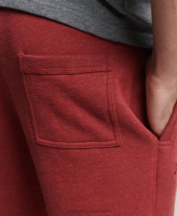 οργανικό βαμβάκι vintage λογότυπο κεντημένο joggers άνδρες είδη ένδυσης το κόκκινο Superdry L02L6387