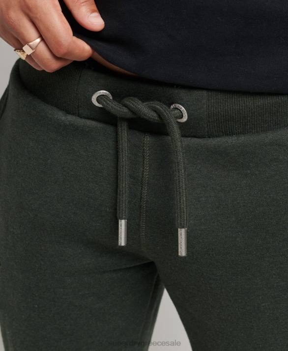οργανικό βαμβάκι vintage λογότυπο κεντημένο joggers άνδρες είδη ένδυσης πράσινος Superdry L02L6437