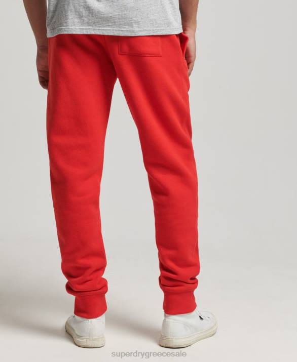 vintage κολεγιακό joggers άνδρες είδη ένδυσης το κόκκινο Superdry L02L6469