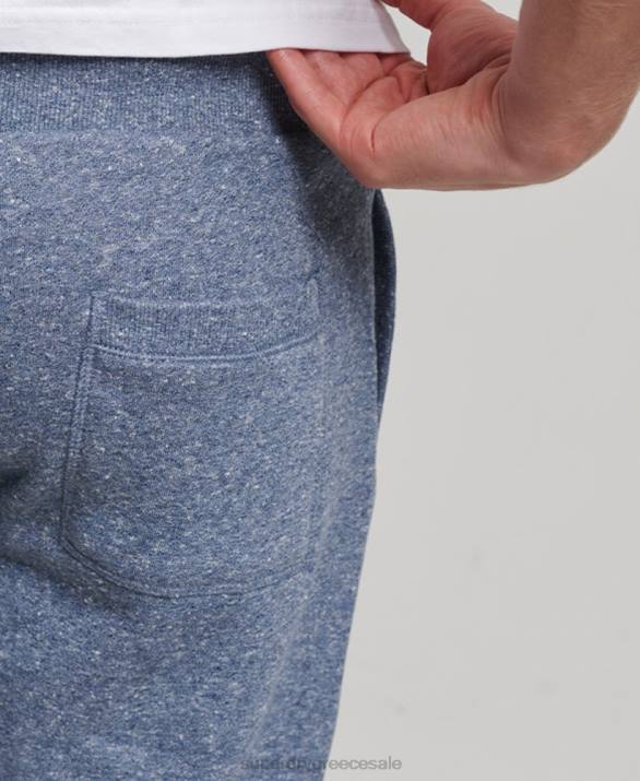 vintage λογότυπο κεντημένα joggers άνδρες είδη ένδυσης μπλε Superdry L02L6484