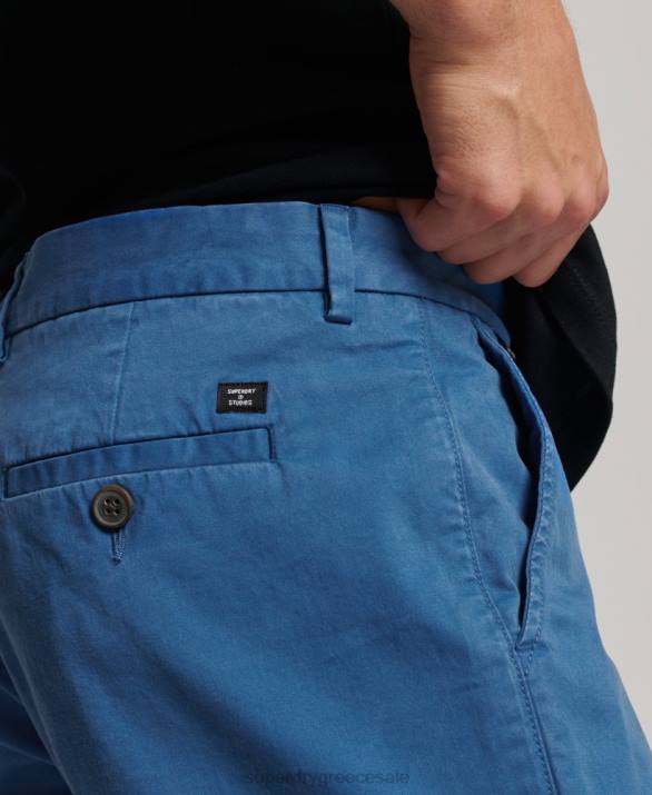 σορτς chino core άνδρες είδη ένδυσης γαλάζιο Superdry L02L251