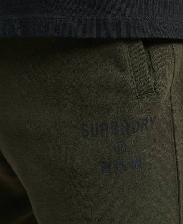 Αθλητικά σορτς code core άνδρες είδη ένδυσης χακί Superdry L02L359