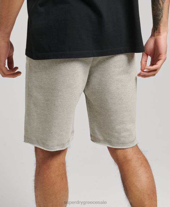 Αθλητικά σορτς code core άνδρες είδη ένδυσης γκρί Superdry L02L378