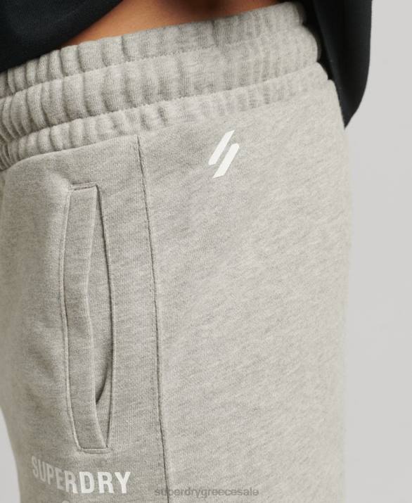 Αθλητικά σορτς code core άνδρες είδη ένδυσης γκρί Superdry L02L378