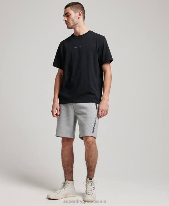 σορτς gymtech άνδρες είδη ένδυσης γκρί Superdry L02L283