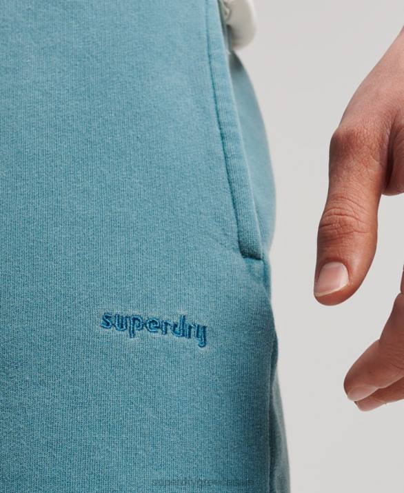 vintage σορτς άνδρες είδη ένδυσης τουρκουάζ Superdry L02L281