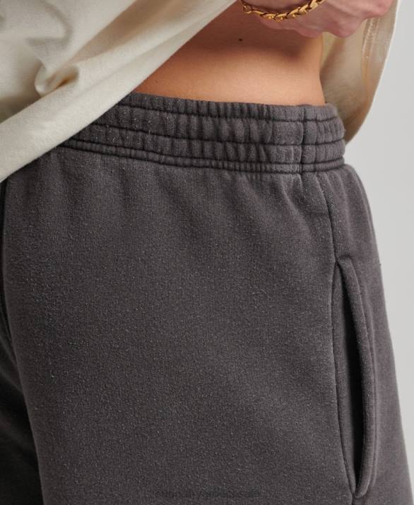vintage σορτς άνδρες είδη ένδυσης σκούρο γκρι Superdry L02L293