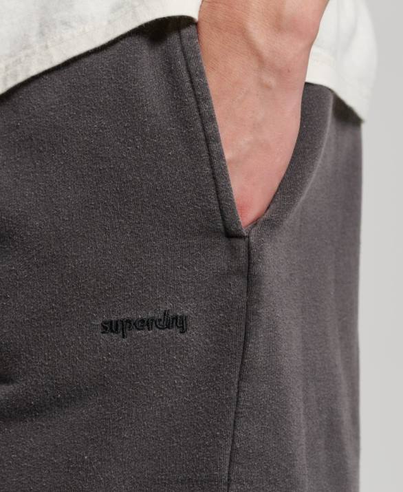vintage σορτς άνδρες είδη ένδυσης σκούρο γκρι Superdry L02L293