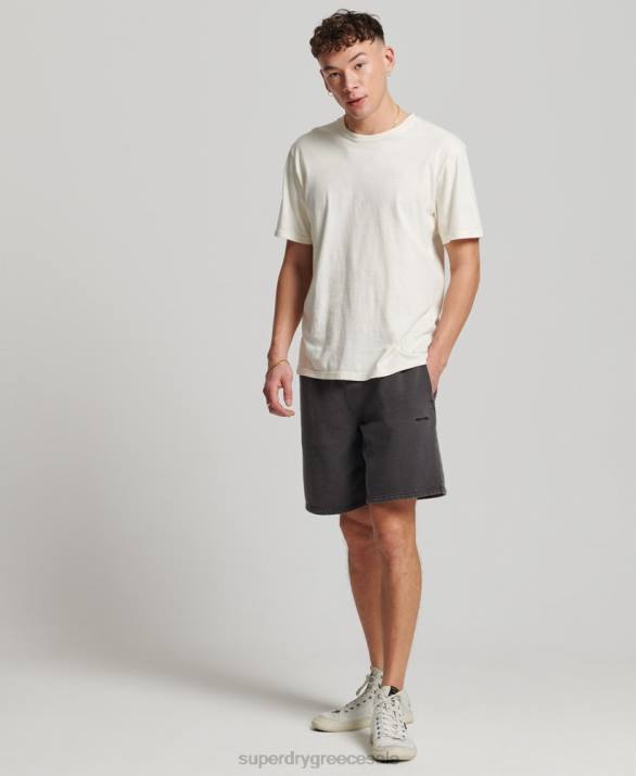 vintage σορτς άνδρες είδη ένδυσης σκούρο γκρι Superdry L02L293
