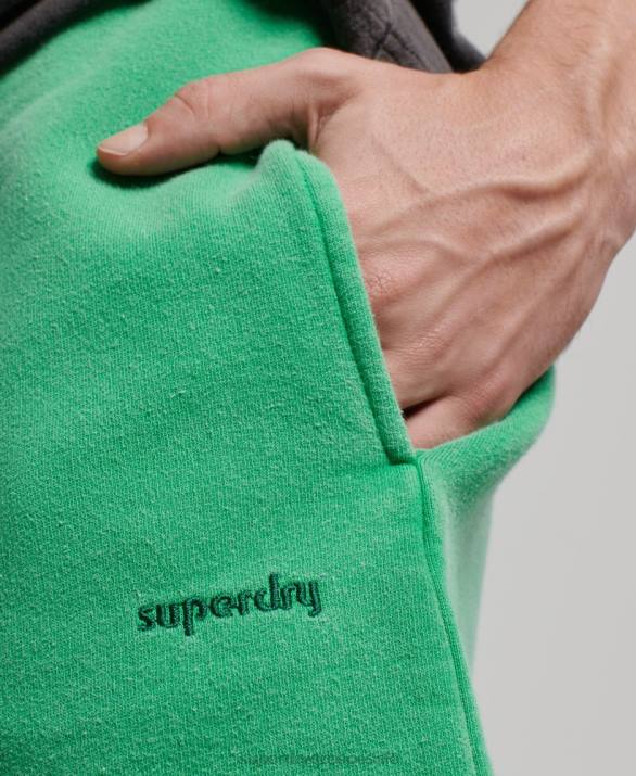 vintage σορτς άνδρες είδη ένδυσης πράσινος Superdry L02L295