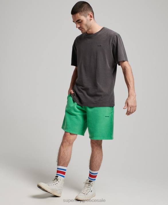 vintage σορτς άνδρες είδη ένδυσης πράσινος Superdry L02L295