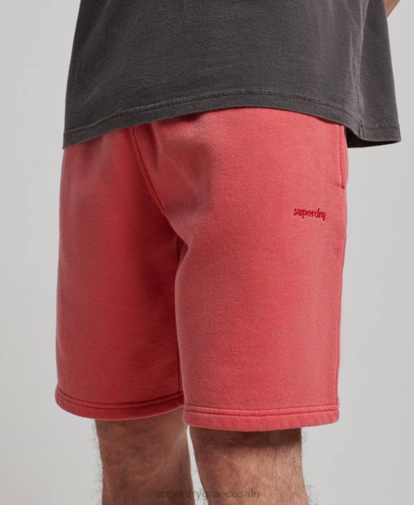 vintage σορτς άνδρες είδη ένδυσης το κόκκινο Superdry L02L302