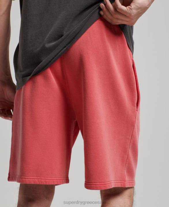 vintage σορτς άνδρες είδη ένδυσης το κόκκινο Superdry L02L302