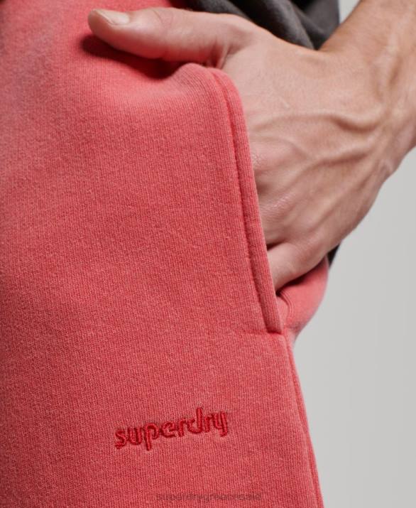 vintage σορτς άνδρες είδη ένδυσης το κόκκινο Superdry L02L302