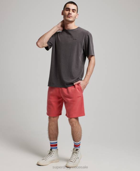 vintage σορτς άνδρες είδη ένδυσης το κόκκινο Superdry L02L302