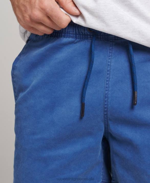 vintage σορτς πλυσίματος άνδρες είδη ένδυσης μπλε Superdry L02L379