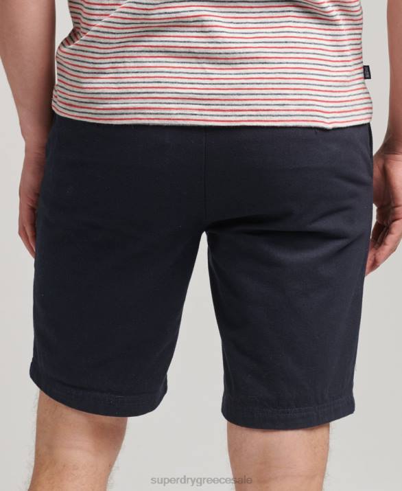 vintage σορτς chino officer άνδρες είδη ένδυσης ΠΟΛΕΜΙΚΟ ΝΑΥΤΙΚΟ Superdry L02L306