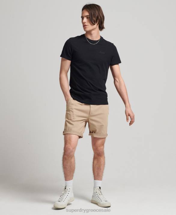 vintage σορτς chino officer άνδρες είδη ένδυσης κρέμα Superdry L02L307