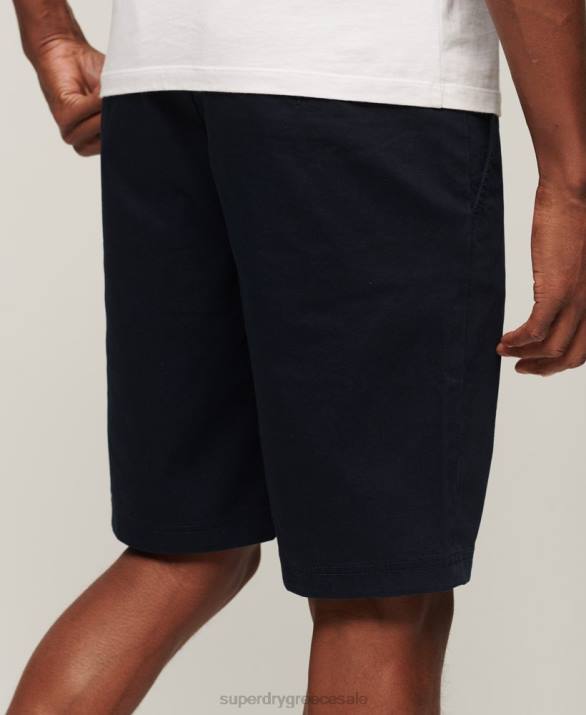 vintage σορτς chino officer άνδρες είδη ένδυσης ΠΟΛΕΜΙΚΟ ΝΑΥΤΙΚΟ Superdry L02L73