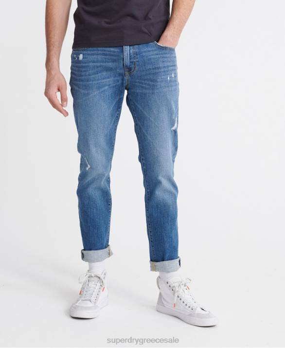 03 tyler slim τζιν άνδρες είδη ένδυσης γαλάζιο Superdry L02L1235